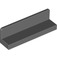 LEGO Dark Stone Gray Panel 1 x 4 x 1 with Rounded Corners (15207 / 43337)