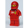 LEGO F1 Ferrari Pit Crew Member with Vodafone/Shell Stickers on Torso Minifigure
