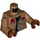 LEGO Medium Dark Flesh Finn Minifig Torso with Medium Dark Flesh Arms and Reddish Brown Hands (76382)