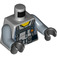 LEGO Medium Stone Gray Army Gunner Shark Minifig Torso (76382)