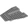 LEGO Medium Stone Gray Ship Front 12 x 12 x 1 1/3 (43979)