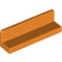 LEGO Orange Panel 1 x 4 x 1 with Rounded Corners (15207 / 43337)