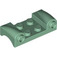 LEGO Sand Green Car Mudguard 2 x 4 with Headlights and Curved Fenders (93590)