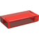 LEGO Transparent Red Tile 1 x 2 (undetermined type)