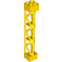 LEGO Yellow Support 2 x 2 x 10 Girder Triangular Vertical (Type 4 - 3 Posts, 3 Sections) (95347)
