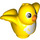 Duplo Vogel mit Gelb und Orangefarbener Schnabel (29464 / 46561)