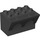 Duplo Black Brick 4 x 3 x 3 Wry Inverted (51732)