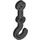 Duplo Black Crane Hook (thin base) (4662)