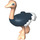 Duplo Black Ostrich (98204)
