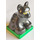 Duplo Nero Panther Cub su Verde Base (75014)