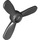 Duplo Black Propeller with 3 Blades (15211)