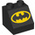 Duplo Black Slope 2 x 2 x 1.5 (45°) with Batman-Logo (6474 / 21029)