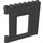 Duplo Black Wall 1 x 8 x 6 Door+brick,right (51695)