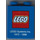 Duplo Blau Stein 1 x 2 x 2 mit 25 Years von Building Imaginations ohne Unterrohr (4066)