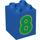 Duplo Blue Brick 2 x 2 x 2 with &#039;8&#039; (13171 / 28938)