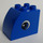 Duplo Blue Brick 2 x 3 x 2 with Curved Side with Eye on Both Sides (12711 / 12712)