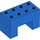 Duplo Blue Brick 2 x 4 x 2 with 2 x 2 Cutout on Bottom (6394)