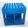 Duplo Blue Building Block 6 x 8 x 6 with Door and Window