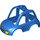 Duplo Blau Auto oben mit Gelb Headlights (15975 / 15983)