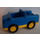 Duplo Blue Car with Yellow Base and Tow Bar (2218)