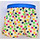 Duplo Niebieski Furniture Shower Talerz z Płótno Shower Curtains