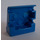 Duplo Blau Paneel 1 x 2 x 1 2/3 Sloped mit 3 Embossed Gauges (6428)