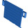 Duplo Blau Rampe mit Griff und Hinges (13246 / 87658)