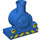 Duplo Blue Steam Engine Front (26386)