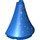 Duplo Bleu Steeple Demi Rond 3 x 5 x 4 avec Stars (98238 / 101594)
