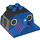 Duplo Blau Thomas Loco oben 4 x 4 x 2 (52843)