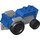 Duplo Blue Tractor with Gray Mudguards (73572)