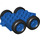 Duplo Blauw Wagon Onderzijde 4 X 6 (40629)
