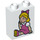 Duplo Brick 1 x 2 x 2 with Female Child with Spots on Face with Bottom Tube (15847 / 20915)