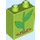 Duplo Brick 1 x 2 x 2 with Plant Leaves and Soil (4066)