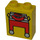 Duplo Brick 1 x 2 x 2 with Red Grill without Bottom Tube (4066 / 42657)