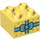 Duplo Brick 2 x 2 with Present with Medium Azure Ribbon and Bow (1372 / 3437)