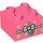 Duplo Brick 2 x 2 with Spotty present with Bow (3437 / 66011)