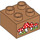 Duplo Brick 2 x 2 with Toadstools / Mushrooms (1377 / 3437)