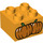 Duplo Brick 2 x 2 with Two Pumpkins (3437 / 23717)