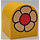 Duplo Brick 2 x 2 x 2 with Curved Top with Flower (3664)