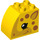 Duplo Brick 2 x 3 x 2 with Curved Side with Giraffe Head (11344 / 74940)