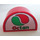 Duplo Brick 2 x 4 x 2 with Curved Top with Octan Logo (31213 / 42631)