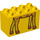 Duplo Palikka 2 x 4 x 2 jossa Giraffe Jalat ja Alempi Vartalo (31111 / 43533)