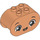 Duplo Brick 2 x 4 x 2 with Rounded Ends with Surprised Face (6448 / 105454)