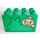 Duplo Brick 2 x 4 x 2 with Spud waving, bush (31111 / 41477)