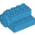 Duplo Brick 4 x 4 x 2 with Horizontal Rotation Pin (29141)