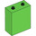 Duplo Fel groen Steen 1 x 2 x 2 (4066 / 76371)