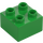 Duplo Bright Green Brick 2 x 2 (3437 / 89461)