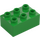 Duplo Bright Green Brick 2 x 3 (87084)