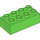 Duplo Bright Green Brick 2 x 4 (3011 / 31459)